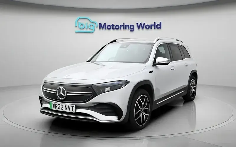 Used Mercedes EQB350 AMG line 214 kW (292 HP) 2022 Silver SUV