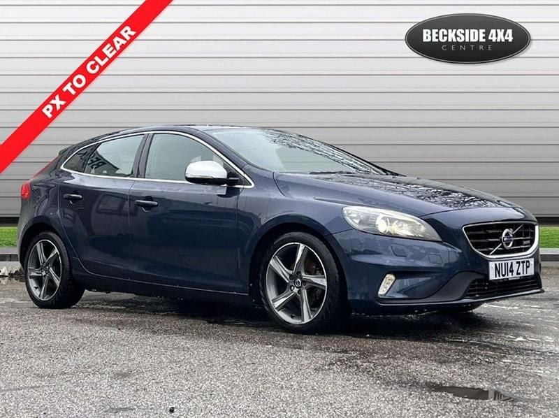 Blue Used 2014 Volvo V40 R-Design Hatchback | £2,500 (Good price) - Image 1/4