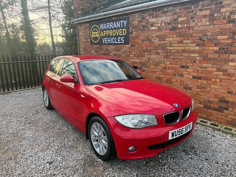 Used BMW 120 Comfort Edition 2006 Red Hatchback
