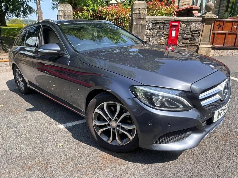 Grey Used 2015 Mercedes C220 Estate | £6,995 (Good price) - Image 1/3