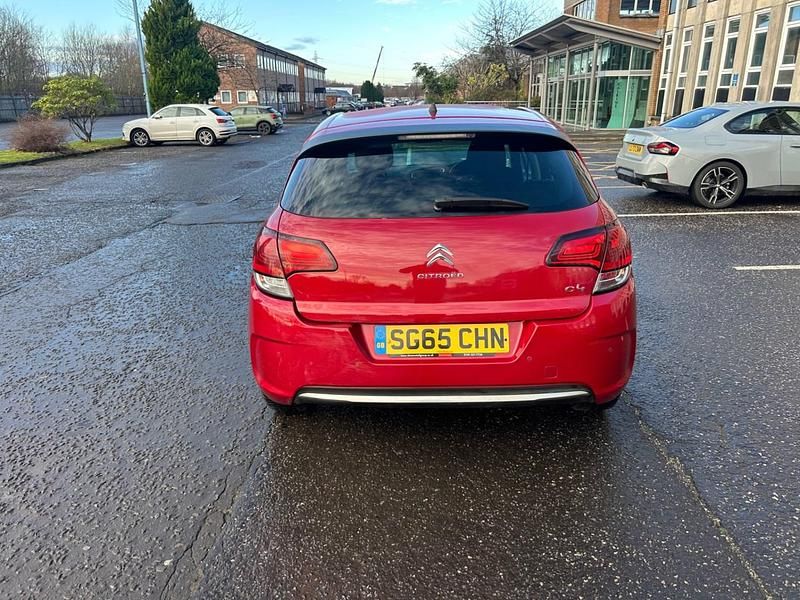 Begagnad Citroën C4 Flair 2015 Röd Halvkombi