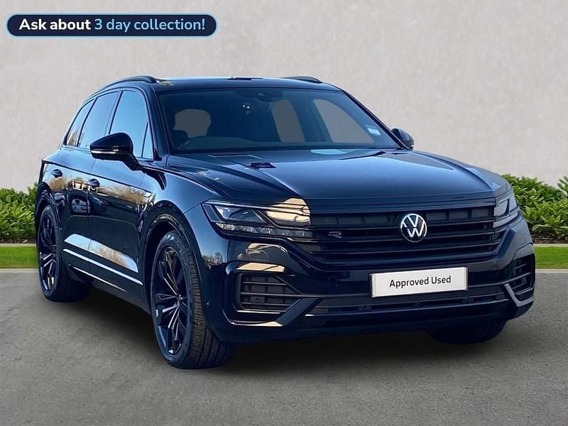 Black Used 2022 VW Touareg Black Edition SUV | £38,366 (Good price) - Image 1/4