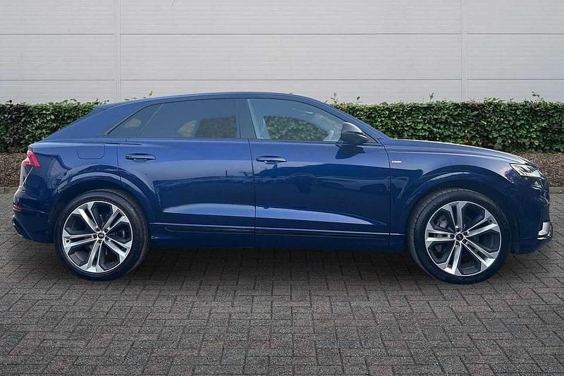 Used Audi Q8 Black Edition 2022 Blue SUV