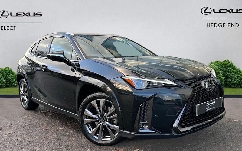 Black Used 2022 Lexus UX 250h Sport Line SUV | £25,490 (Fair price) - Image 1/2