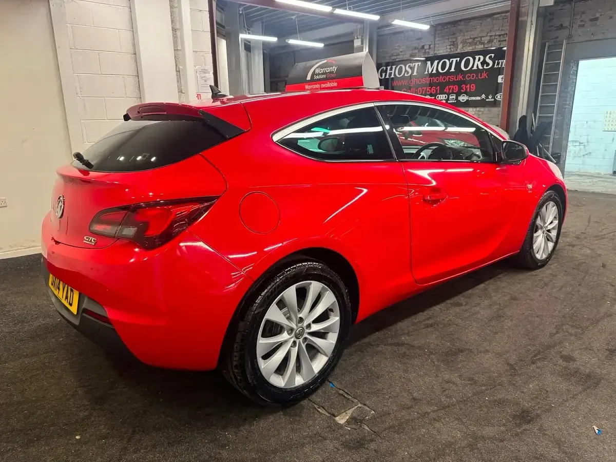 Used Vauxhall Astra GTC Sport 2014 Red Hatchback