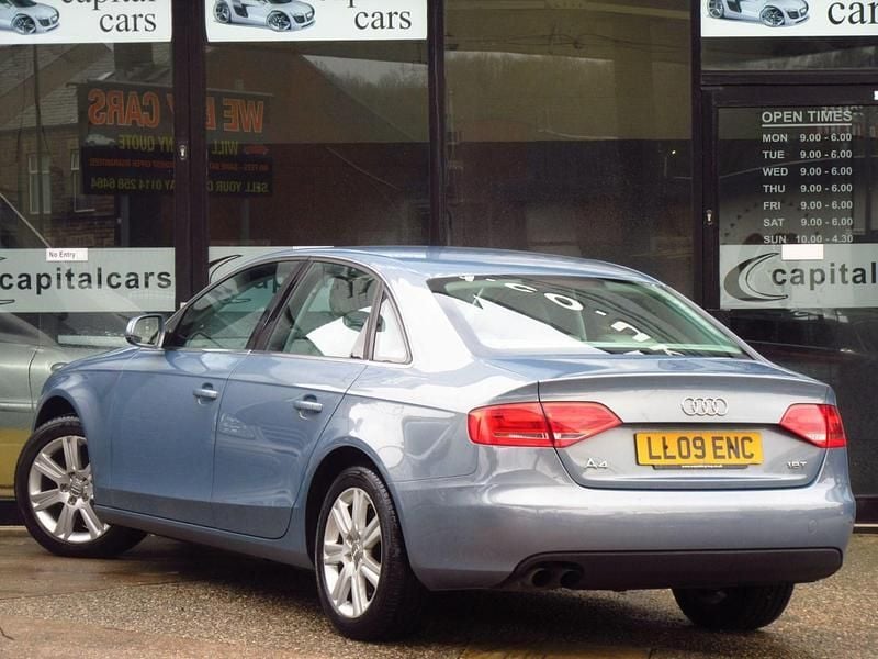Used Audi A4 160 HP (117 kW) 2009 Blue Sedan