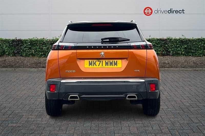 Used Peugeot 2008 GTi 130 HP (95 kW) 2021 Orange SUV