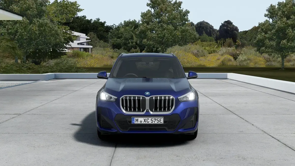 New BMW X1 M Sport 2026 Portimao blue SUV