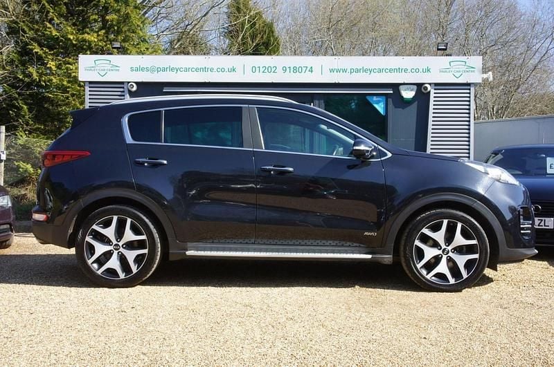 Used Kia Sportage GT-Line 136 HP (100 kW) 2018 Black SUV