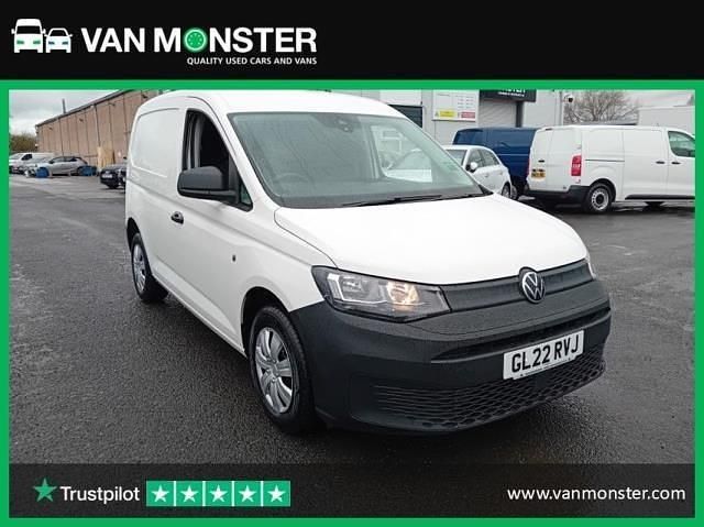 Used VW Caddy 102 HP (75 kW) 2022 White MPV