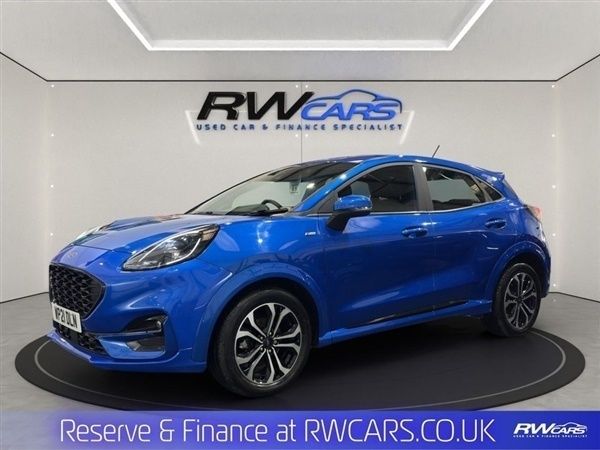 Blue Used 2021 Ford Puma ST-Line SUV | £14,987 (Fair price) - Image 1/1