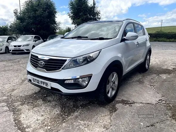 Used Kia Sportage 114 HP (83 kW) 2012 White SUV