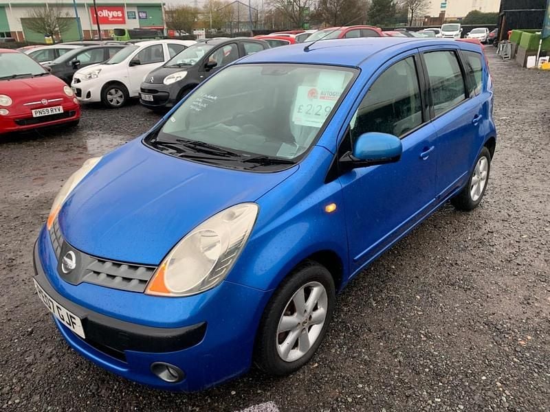 Used Nissan Note SE 2007 Blue MPV