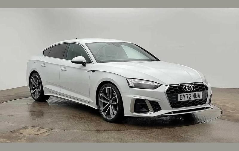 Used Audi A5 Sportback S-Line 147 HP (108 kW) 2023 White Hatchback