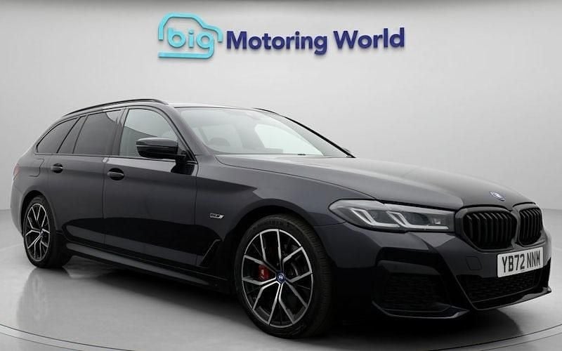 Used BMW 530e M Sport 292 HP (214 kW) 2023 Black Estate