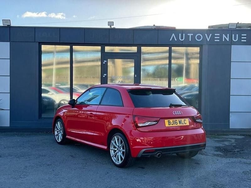 Used Audi A1 S-Line 116 HP (85 kW) 2016 Red Hatchback