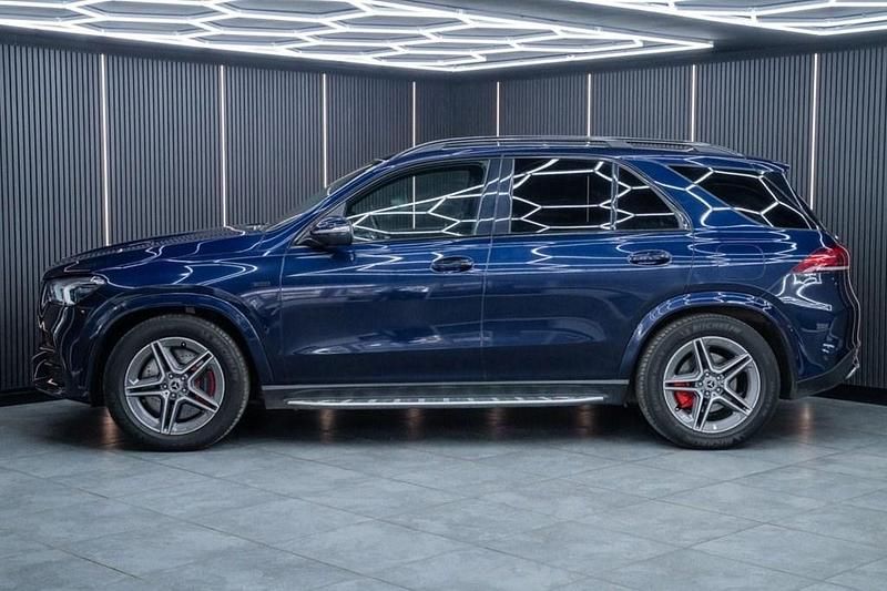 Used Mercedes GLE350 AMG line 320 HP (235 kW) 2021 Blue Estate