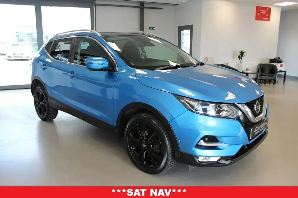 Used Nissan Qashqai N-Connecta 113 HP (83 kW) 2018 Blue SUV