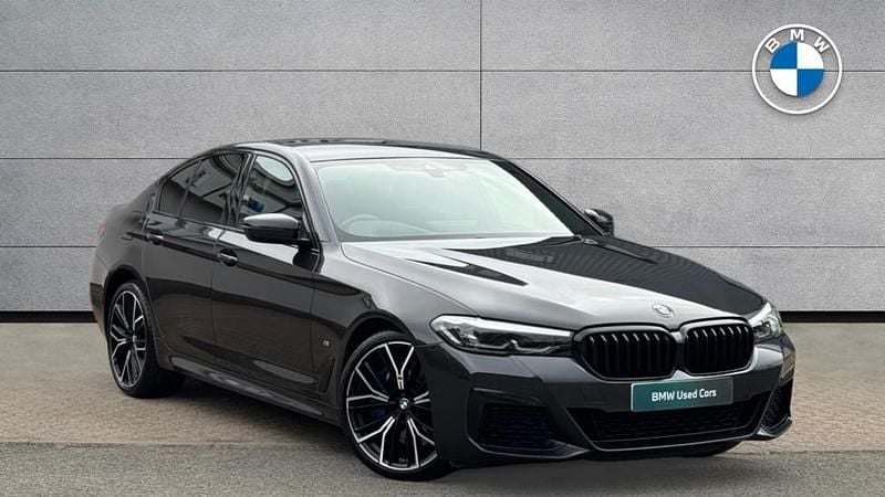 Grey Used 2021 BMW 530 M Sport | £33,395 (A bit pricey) - Image 1/4
