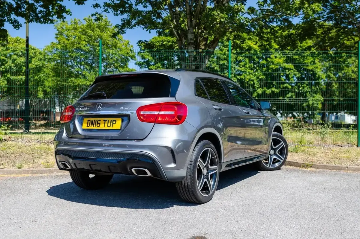 Used Mercedes GLA220 AMG line 177 HP (130 kW) 2016 Grey SUV