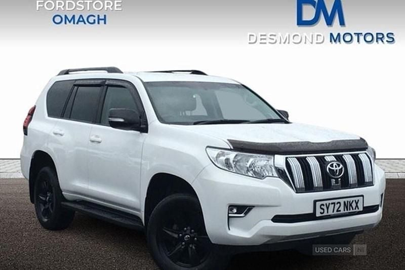 White Used 2022 Toyota Land Cruiser Active SUV | £42,798 (Fair price) - Image 1/1