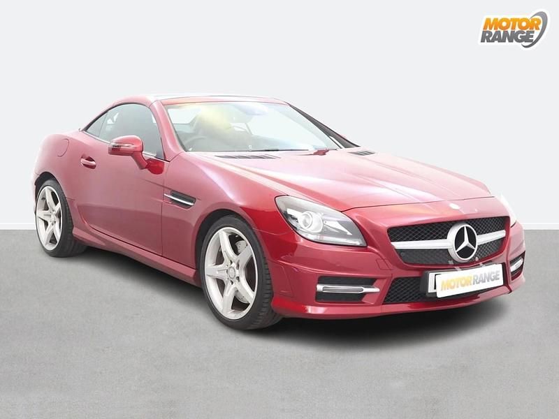 Red Used 2016 Mercedes SLK200 AMG Cabriolet | £15,895 - Image 1/4