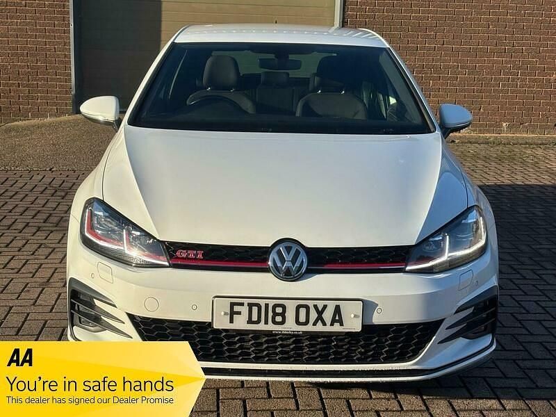 Used VW Golf VII GTI 245 HP (180 kW) 2018 White Hatchback