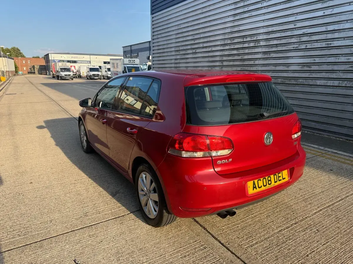 Used VW Golf VI Match 2011 Red Hatchback