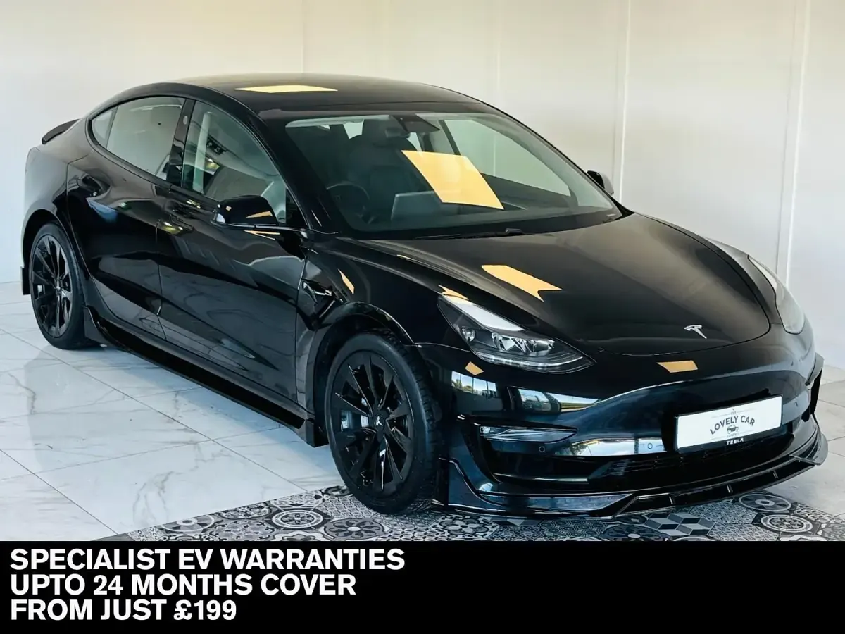 Used Tesla Model 3 Long Range AWD 366 kW (498 HP) 2020 Black Sedan