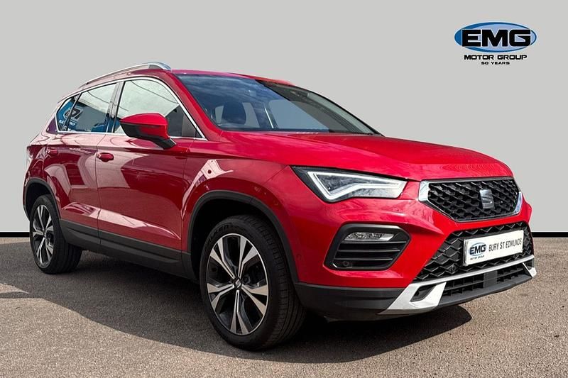 Red Used 2022 Seat Ateca SE Technology SUV | £12,698 (Fair price) - Image 1/3