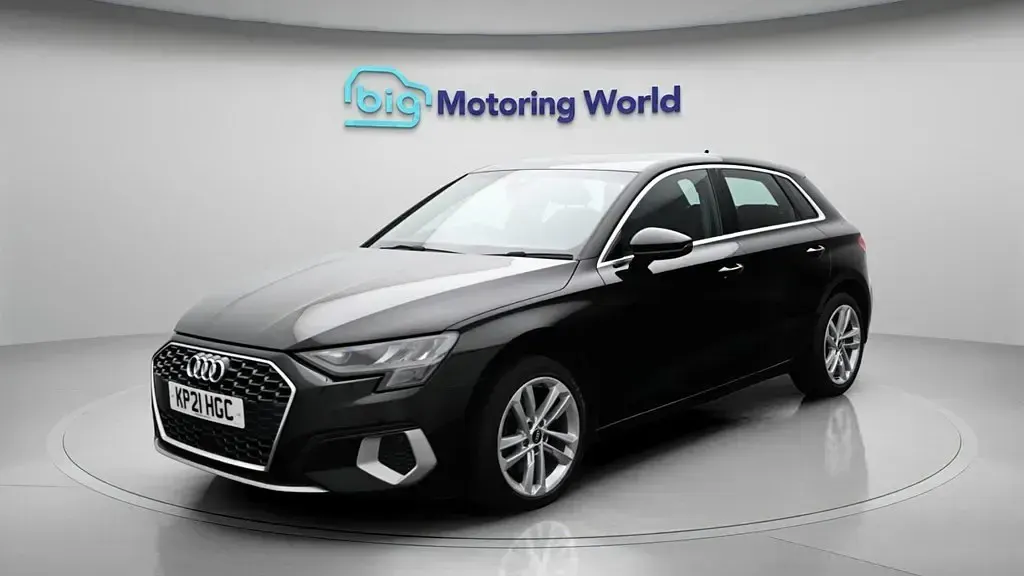 Used Audi A3 Sportback Sport 110 HP (80 kW) 2021 Black Hatchback