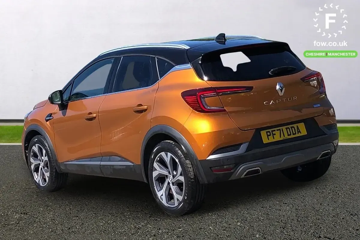 Usado Renault Captur R.S. 143 HP (105 kW) 2021 Laranja SUV