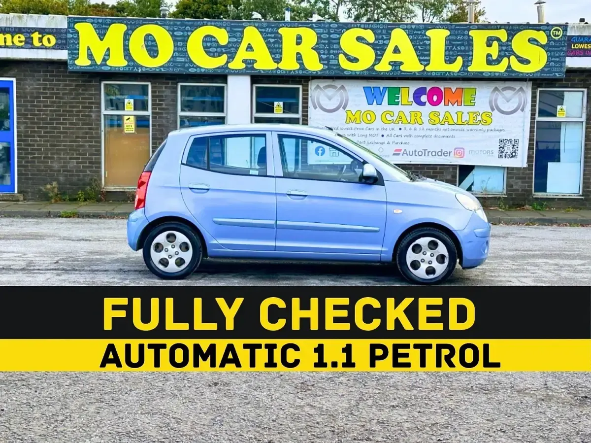 Used Kia Picanto 64 HP (47 kW) 2009 Blue Hatchback
