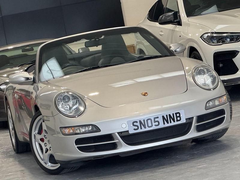Silver Used 2005 Porsche 911 Carrera S Cabriolet Cabriolet | £26,722 - Image 1/3