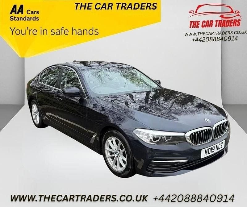 Blue Used 2019 BMW 520 Sedan | £13,799 (Super price) - Image 1/4