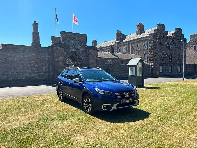 Blue New 2025 Subaru Outback SUV | £46,340 - Image 1/4