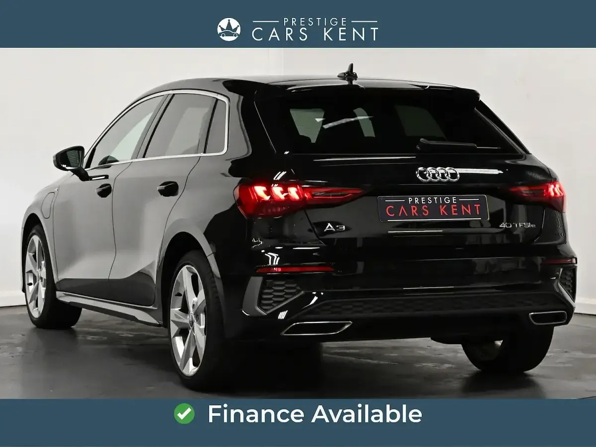 Used Audi A3 e-tron S-Line 2023 Black Hatchback