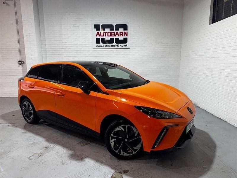 Orange Used 2022 MG MG4 EV Trophy Hatchback | £13,990 (Fair price) - Image 1/4
