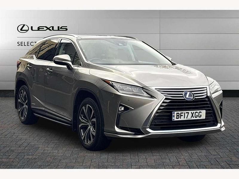Silver Used 2017 Lexus RX450h Luxury Line SUV | £23,450 (Good price) - Image 1/4