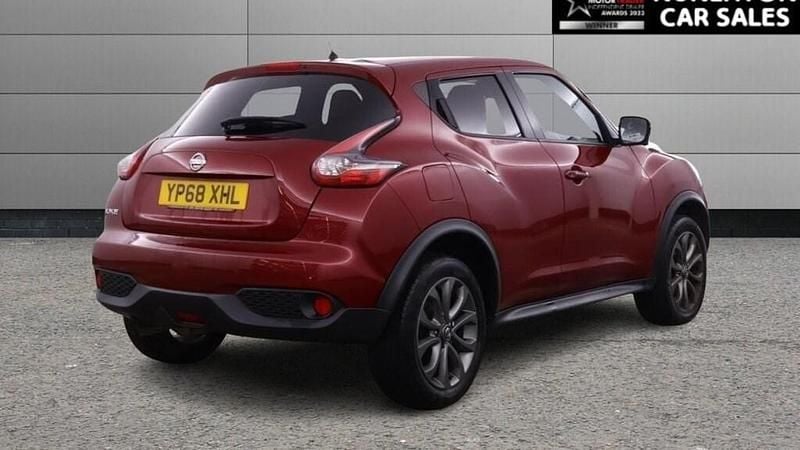 Used Nissan Juke Tekna 117 HP (86 kW) 2019 Red SUV
