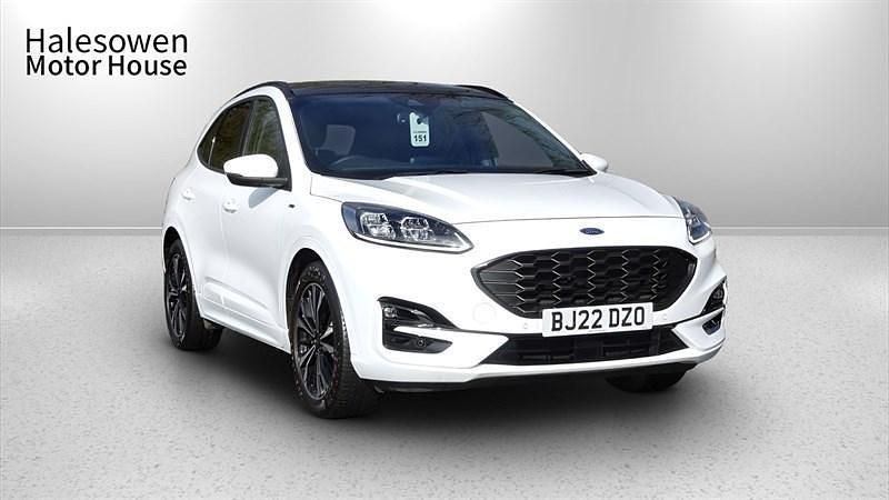 White Used 2022 Ford Kuga ST-Line X SUV | £18,750 (Fair price) - Image 1/4
