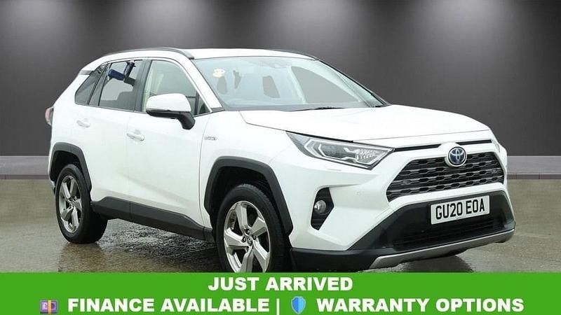 Used Toyota RAV4 222 HP (163 kW) 2020 White SUV