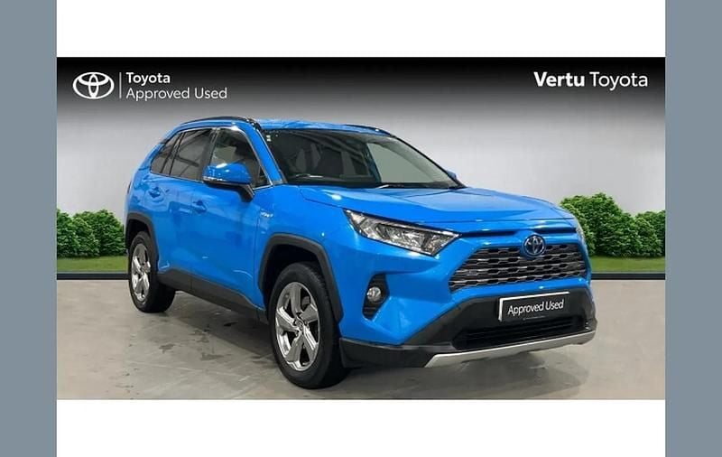 Used Toyota RAV4 Hybrid Design 218 HP (160 kW) 2021 Blue SUV