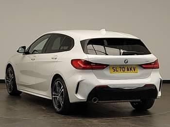 Used BMW 118 M Sport 140 HP (102 kW) 2020 White Hatchback