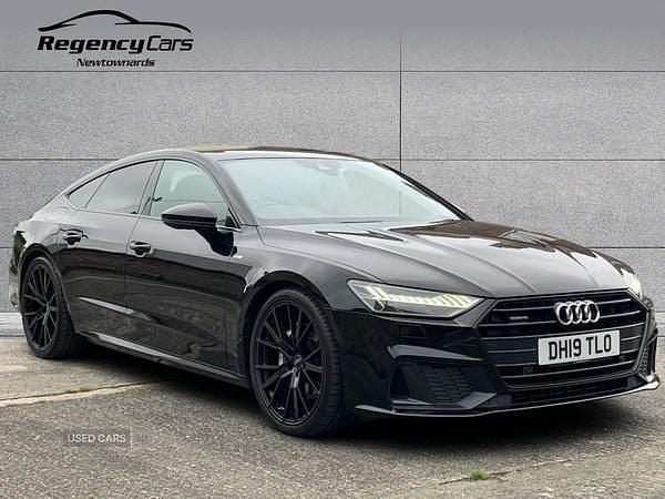 Black Used 2019 Audi A7 S-Line Hatchback | £20,995 (Expensive) - Image 1/4