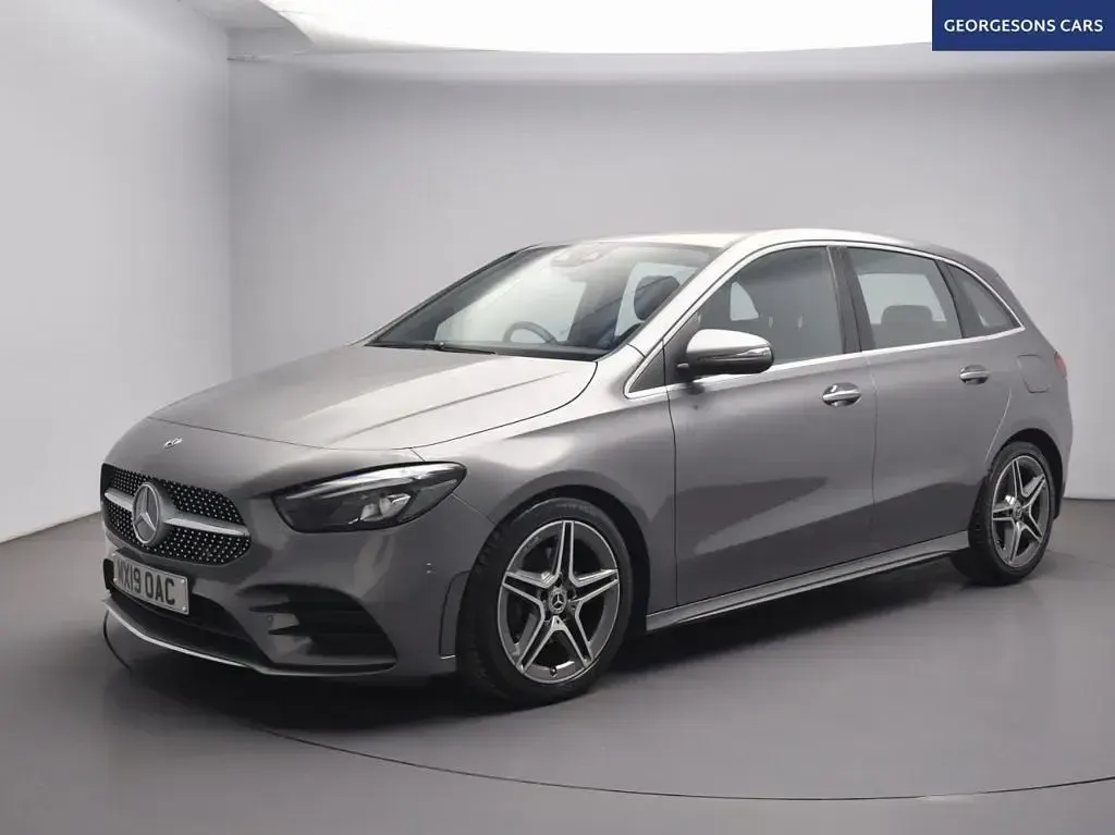 Used Mercedes B200 AMG line 150 HP (110 kW) 2019 Grey Hatchback