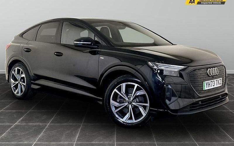 Used 2023 Audi Q4 Sportback e-tron SUV | £28,995 - Image 1/2