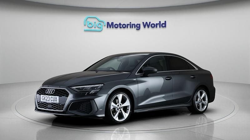 Used Audi A3 S-Line 150 HP (110 kW) 2023 Grey Sedan