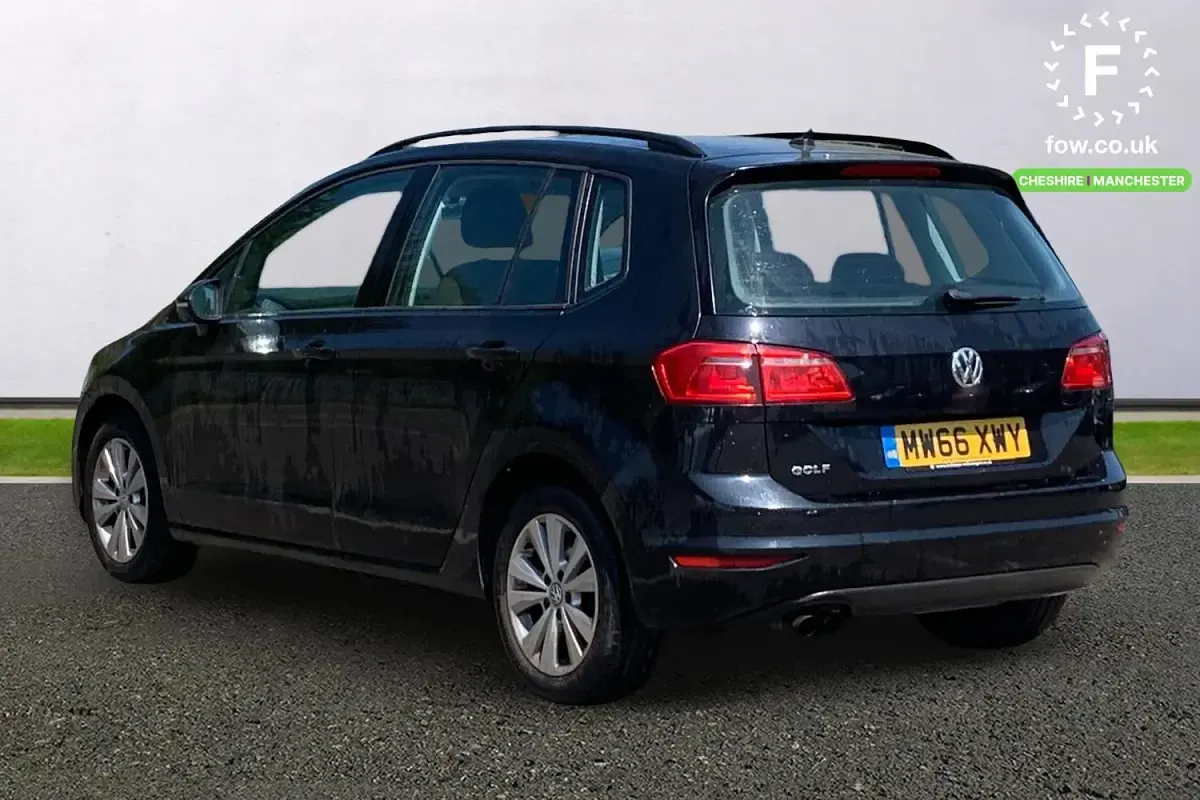 Used VW Golf Sportsvan SE 2016 Black MPV