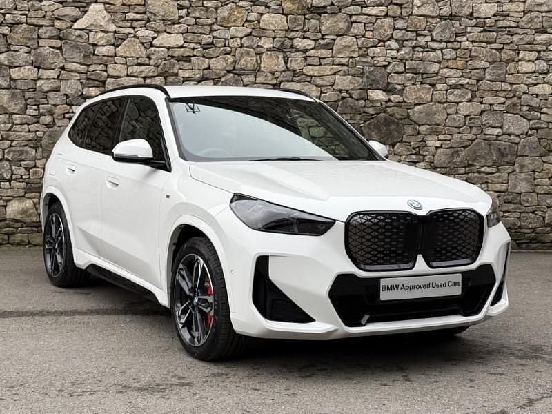 White Used 2025 BMW iX1 M Sport SUV | £38,949 (Expensive) - Image 1/4